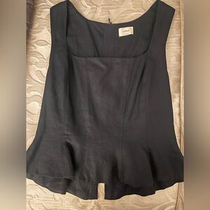 Aritzia Rhodora Linen Bustier